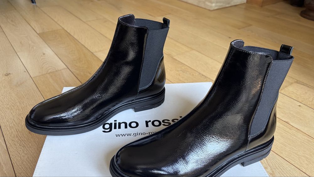 Botki czarne nowe Gino Rossi rozmiar 40