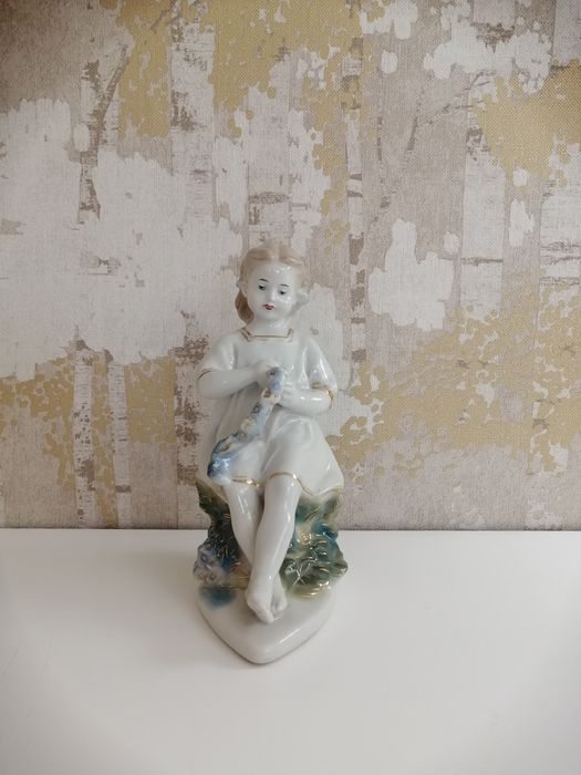 Figurka porcelanowa Lomonosow Gzel ZSRR Vintage