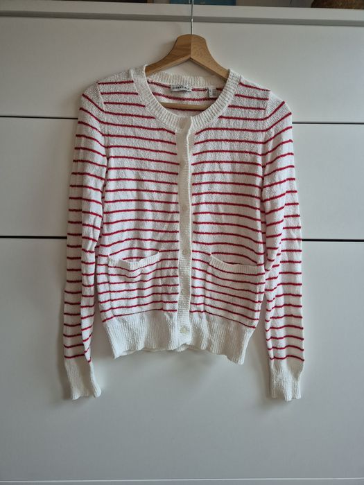 Nowy sweter marynarski paski S/M