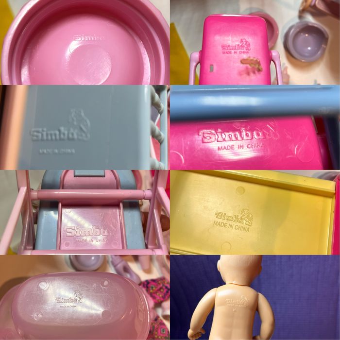 Simba кукла пупс 12 см набір великий