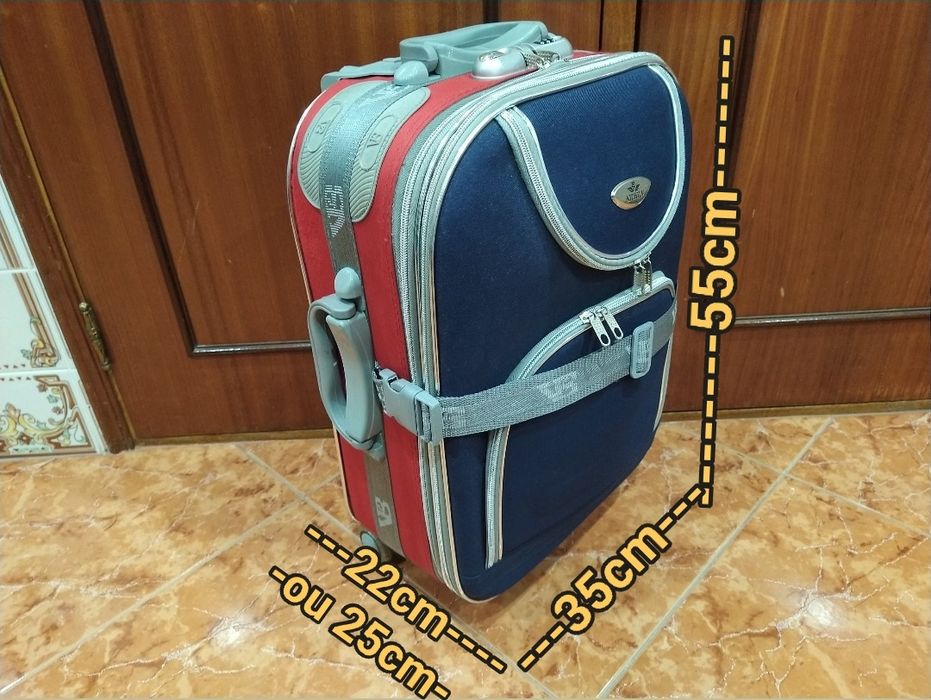 Mala malas de cabine 8 a 10 kg viagem casa quarto apartamento vivenda.