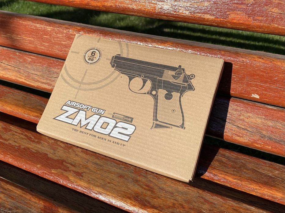 Металевий пістолет Walter PPK - модель ZM02 (іграшка)