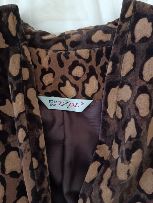 Casaco senhora em algodão