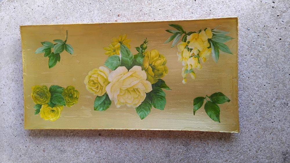 Peças pintadas a mão