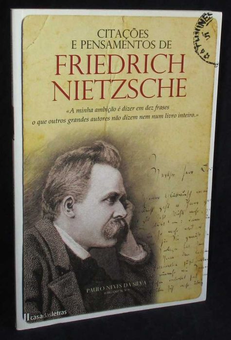 Livro Citações e Pensamentos de Friedrich Nietzsche