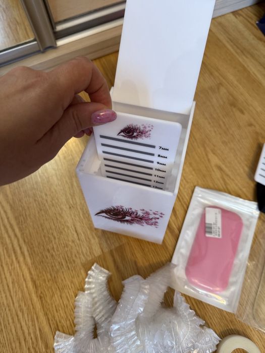 Набір лашмейкера, нарощення вій