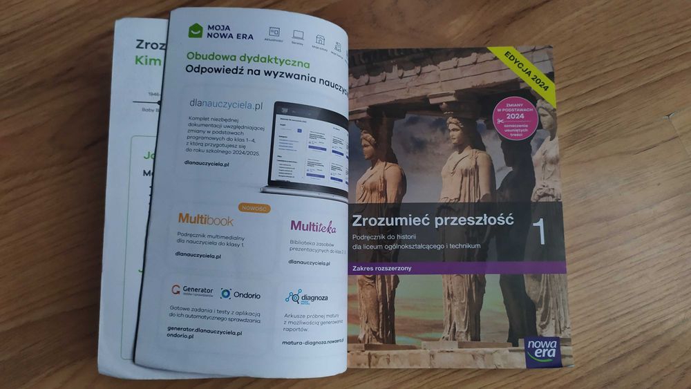 Zrozumieć przeszłość 1 zakres rozszerzony Nowa Era