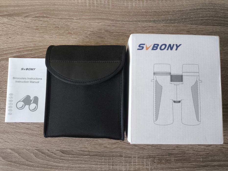 Бинокль Svbony SV202 10X42 ED, водонепроницаемый, полный комплект