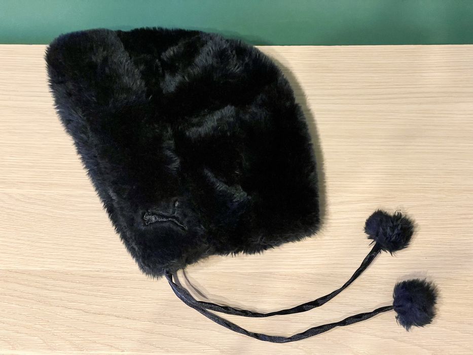 Puma czapka typu kaptur ze sztucznego futra, miś. Nowa, okazja!