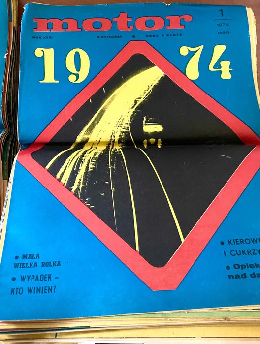 Czasopismo Motor 72, 73,,74,75