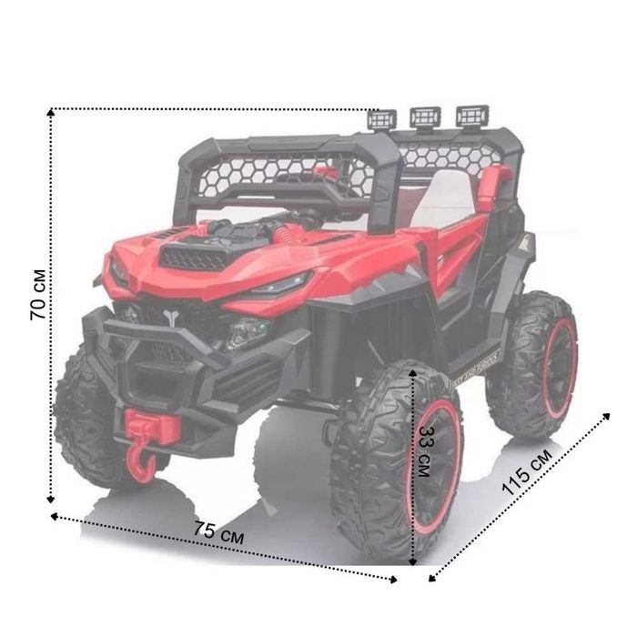 Дитячий електромобіль SP-8888 червоний