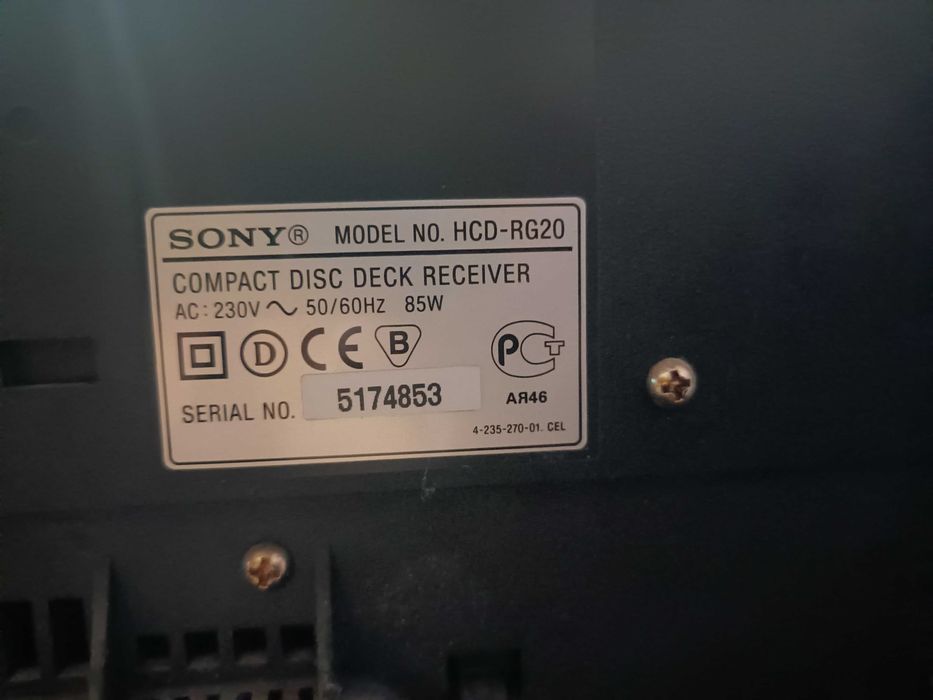 Wieża Sony HCD RG 22