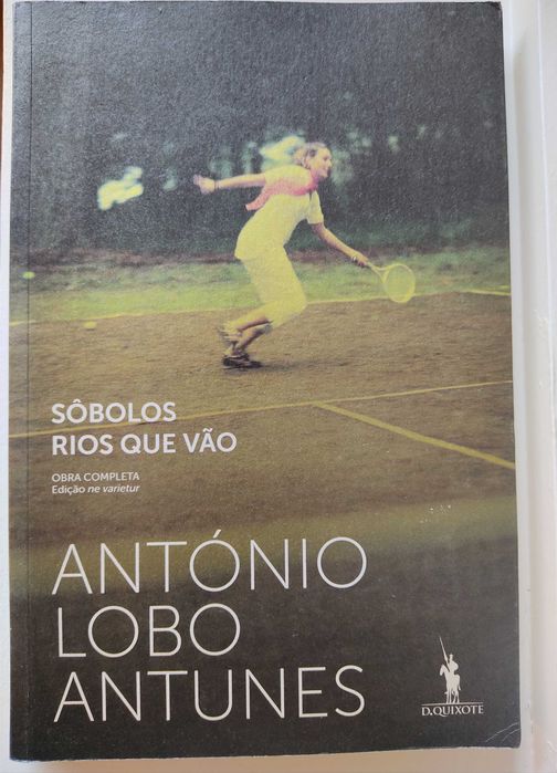 Livro Sôbolos Rios que Vão, de António Lobo Antunes