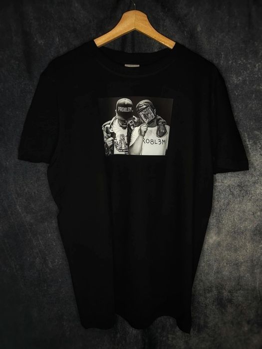 Koszulka - PRO8L3M Zespół Problem Rap T-shirt Tee (Rozmiar L)
