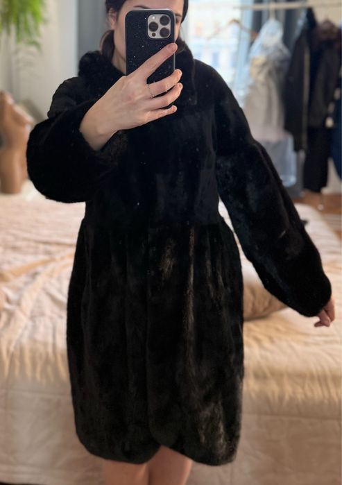 Норкова шуба, шубка, норка  manakas