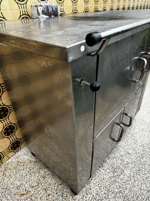 Fogao a lenha em INOX