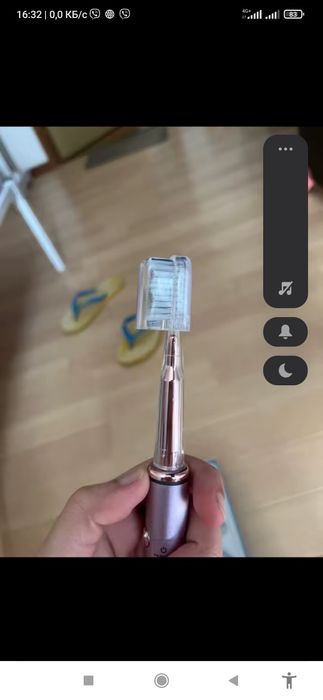 Электрическая ультразвуковая зубная щетка (38 000 вибр/мин)+ 3 насадки