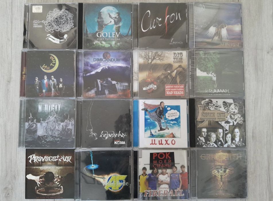 Компакт диски (український рок і метал) CD
