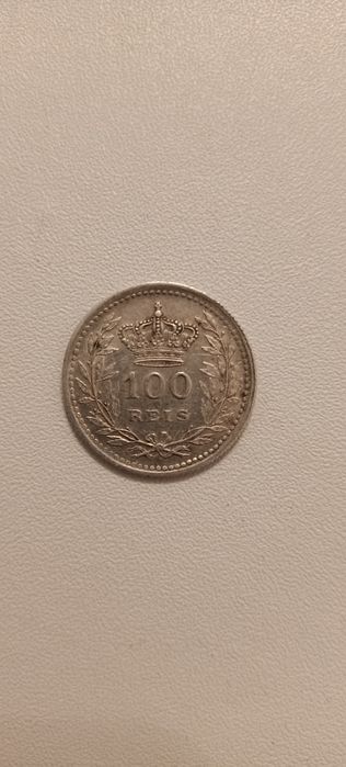 Moedas de Portugal - 6 Moedas de Prata (3x 10 Centavos  + 3x 100 Reis)