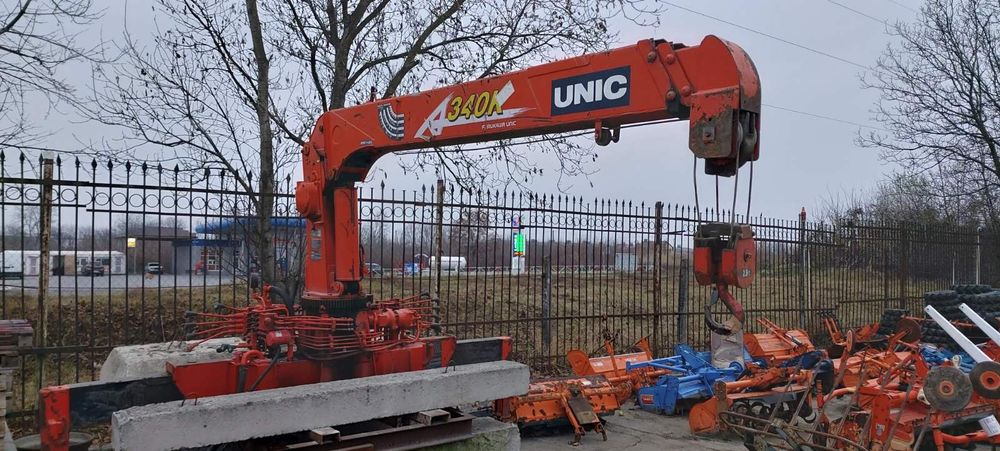 Японський Краноманіпулятор Кран маніпулятор Unic А340К 3тони