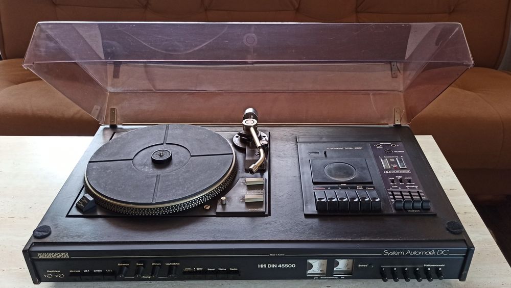 Gramofon Radione - Vintage dla prawdziwego konesera kolekcjonera.