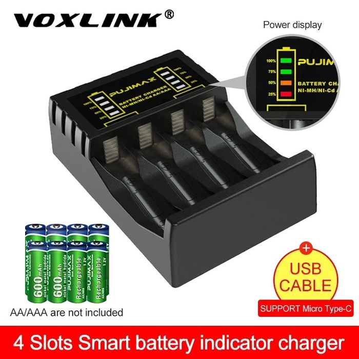 New AAA and AA Battery Charger with Shipping Included64739004982273120