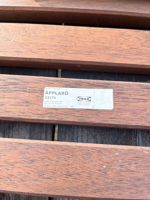 Zestaw mebli ogrodowych applaro