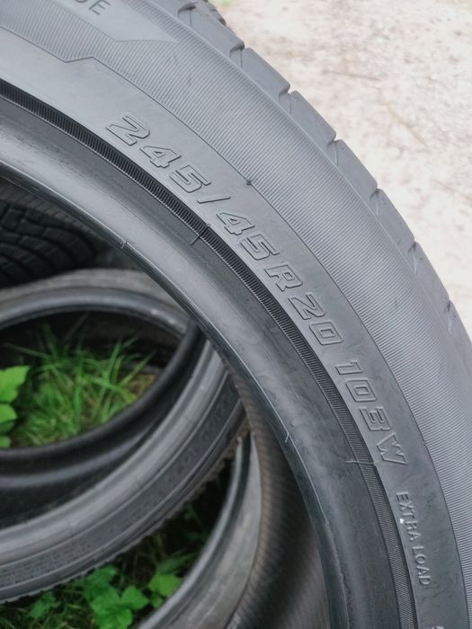 245/45R20 Yokohama ADVAN SportV107 z 2022r 6,5mm
