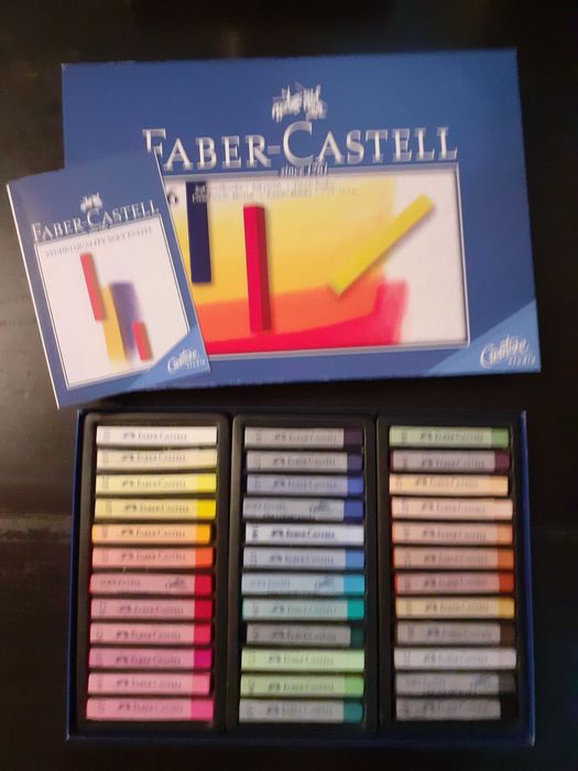 Caixa Faber-Castell 36 pastéis - descida preço