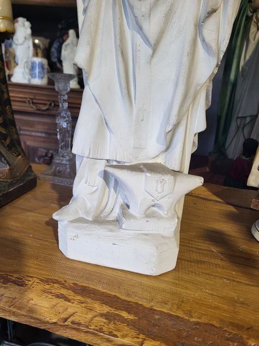 Duża figura Święty Eligiusz 67 cm Patron kowali jubilerów