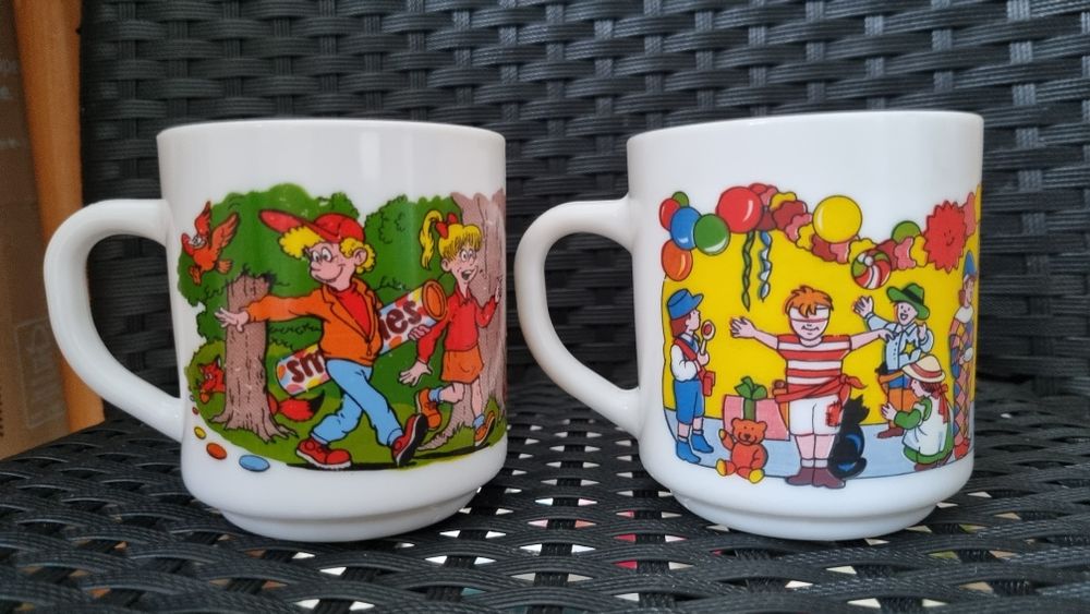 Kubki smarties kolekcjonerskie z bajkami