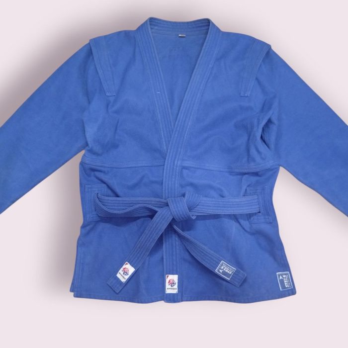 Самбовка, шорти, борцовки сині ліцензовані