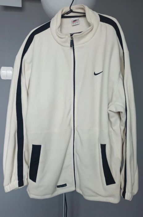 Vintage NIKE FIT Polar Cream/Black – Rozmiar XL