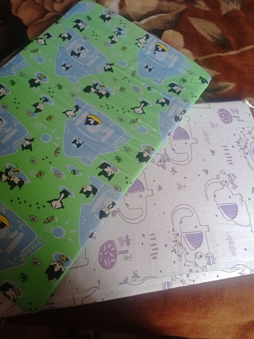 Матрасик на пеленальний столик,м'якенький бортик на ліжко