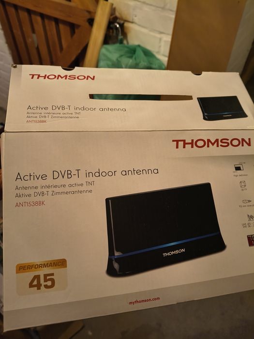 Antena pokojowa THOMSON DVB-t gwarancja 11.26