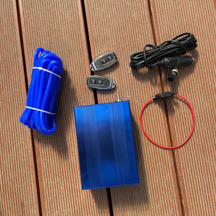 Электрическая вакуумная заслонка на выхлопную систему 51 63 70 76 мм