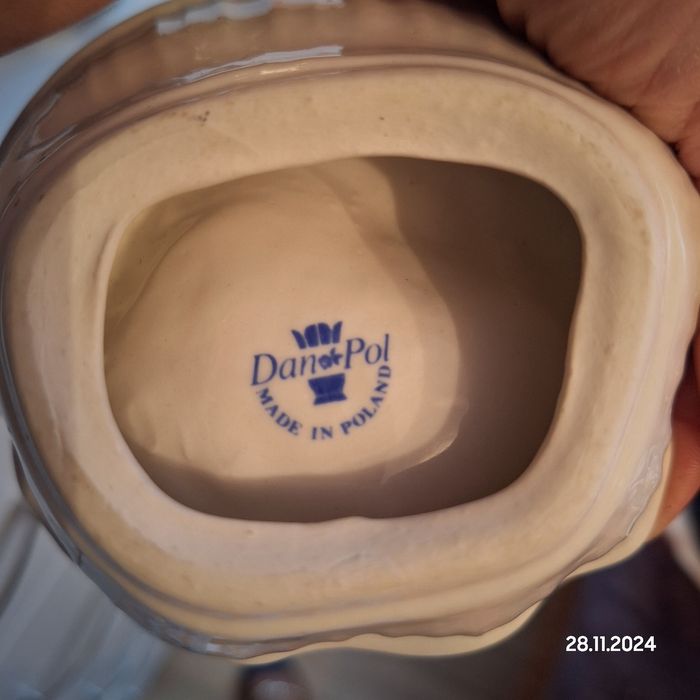 Popielniczka dekoracja z róża