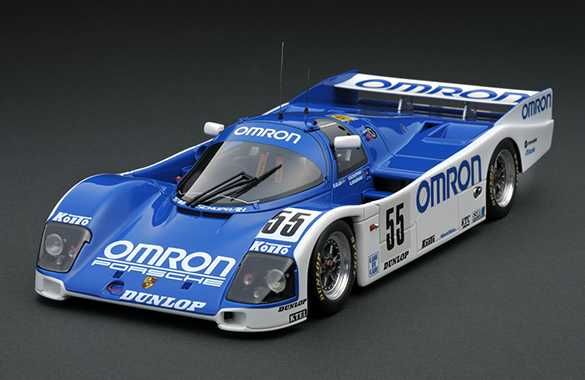 ONYX Porsche 962C OMRON Le Mans 1990 1/43 Made in Japan Used