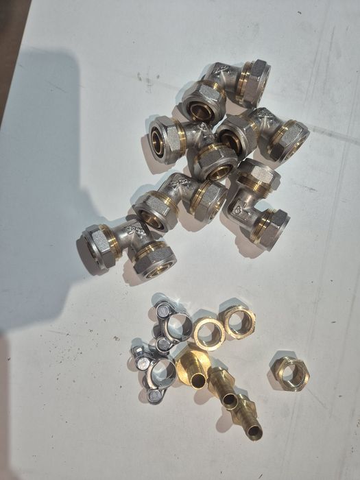 KOLANO PEX 25x25 skręcane do rur Alupex PEX/AL/PEX alpex