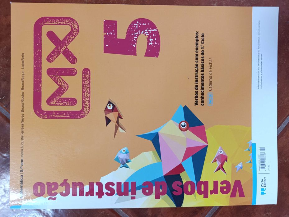Livro fichas  Matemática 5°ano
