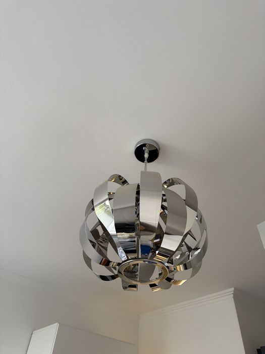 Lampa wisząca / żyrandol chrom
