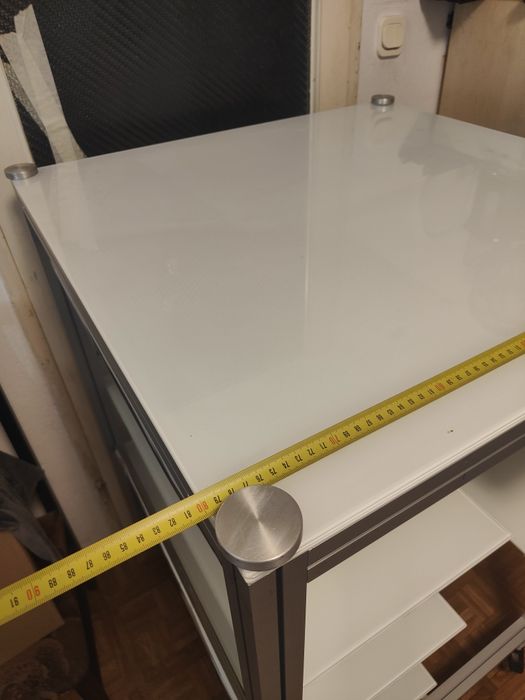 Stół targowy, z profili aluminiowych