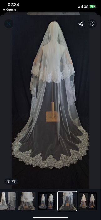 ‼️весільні атласні білі туфлі та весільна фата