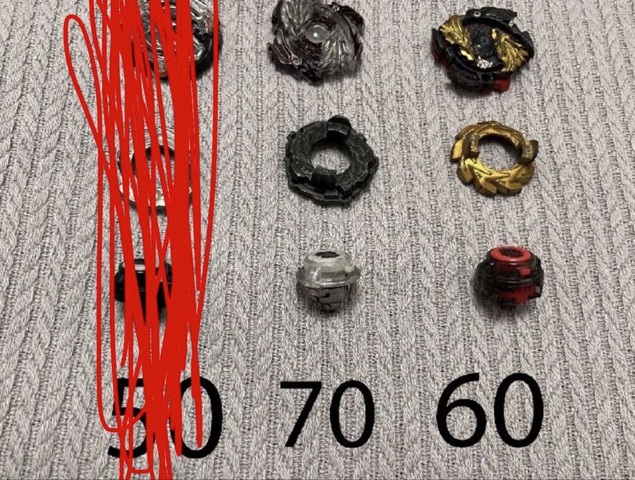 Бейблейди беі наконечники верхушки желізки