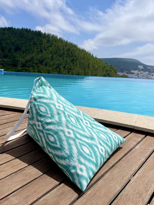 Almofada Puff de Praia, Piscina, Campo, Casa… - ENTREGA IMEDIATA