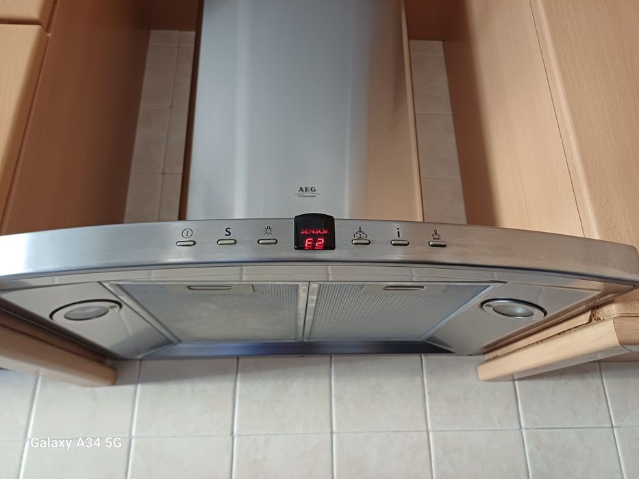 Exaustor AEG cinzento