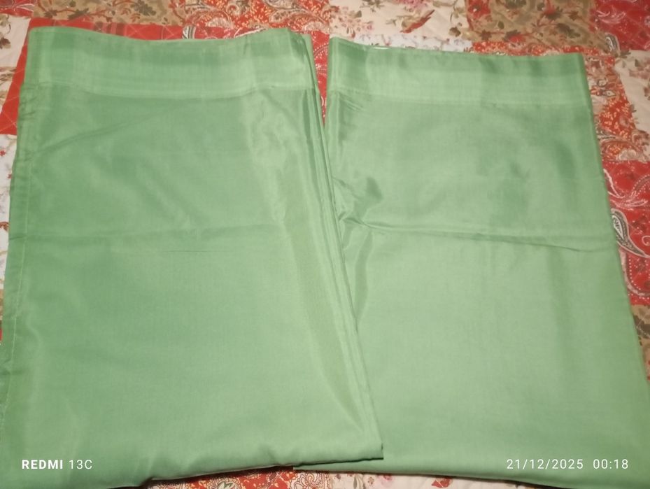 Cortinas verdes ikea-vivan