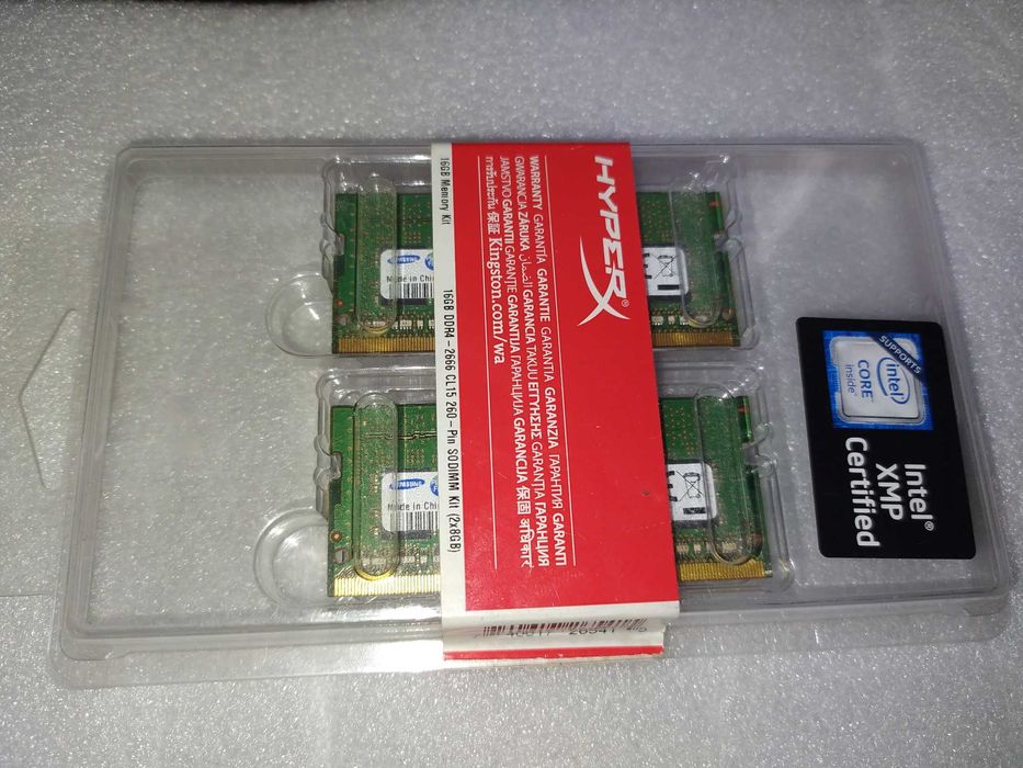 Оперативная память комплект Samsung DDR4 2133 8ГБ две по 4ГБ в ноутбук