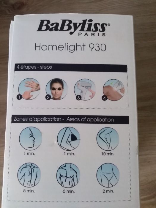 Depilator laserowy BaByliss 930