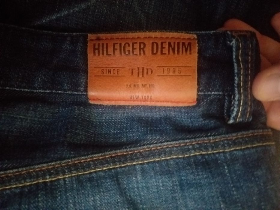 Spodnie Hilfiger Tommy 34 dżinsowe